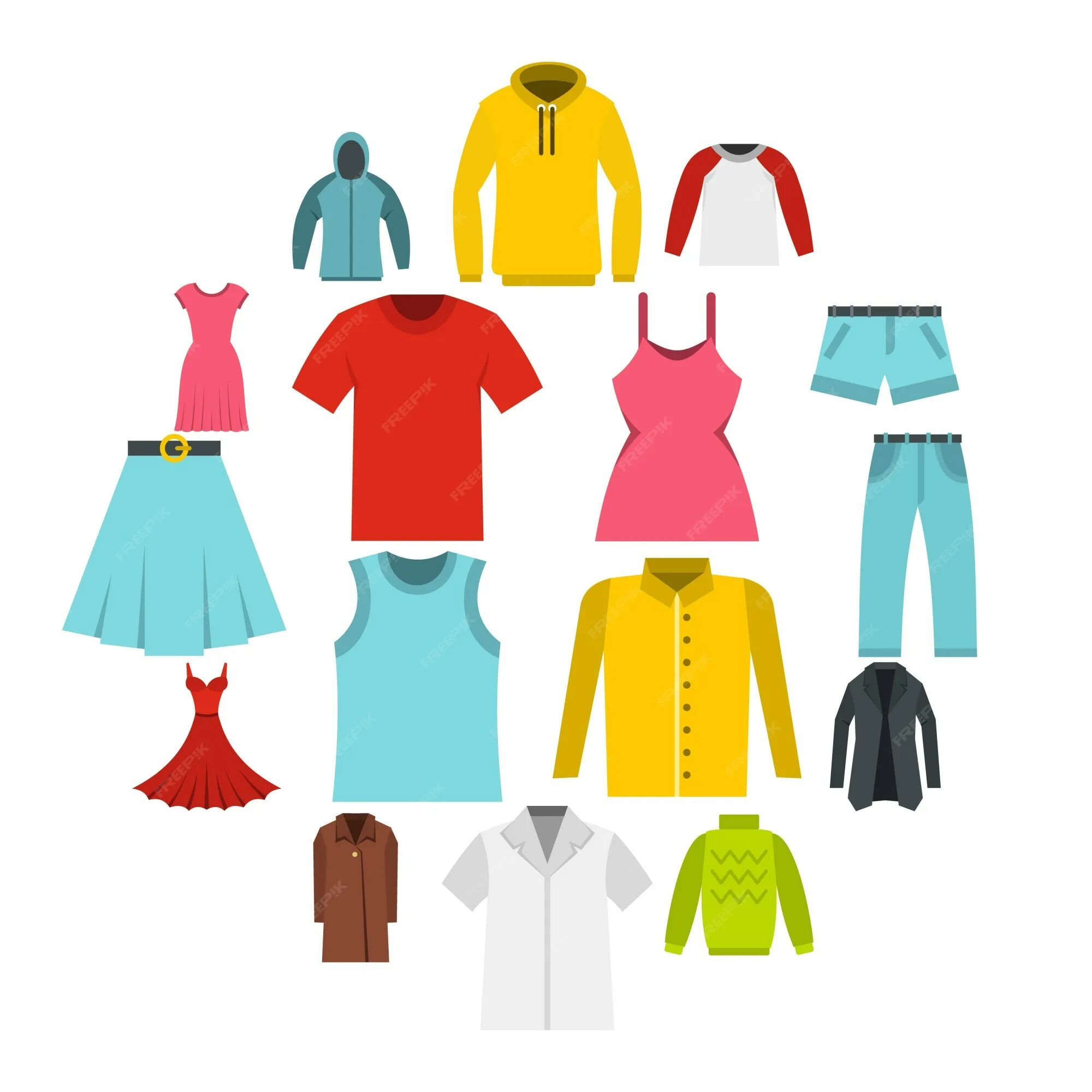 Set of clothes is