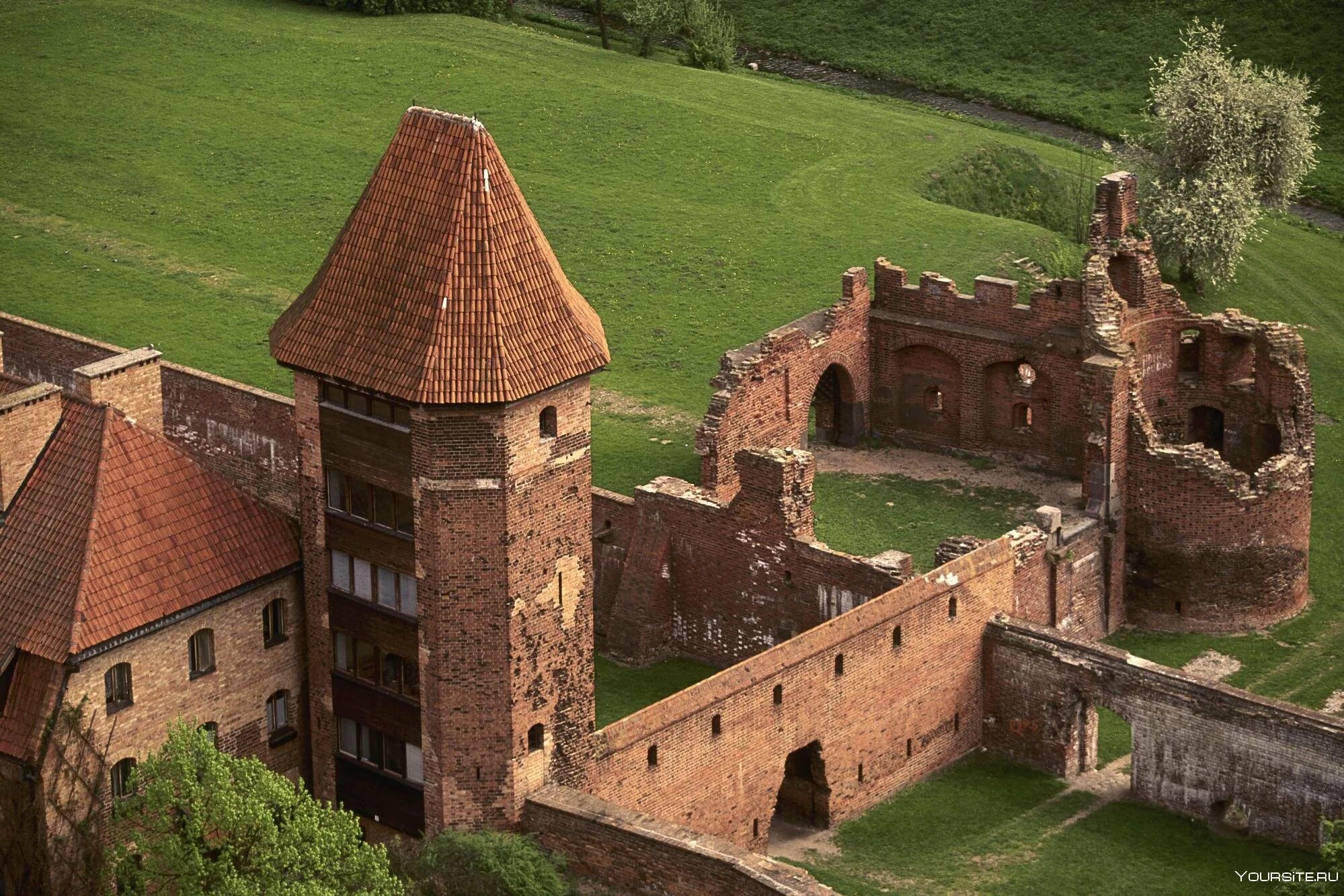 Фото замка рыцаря