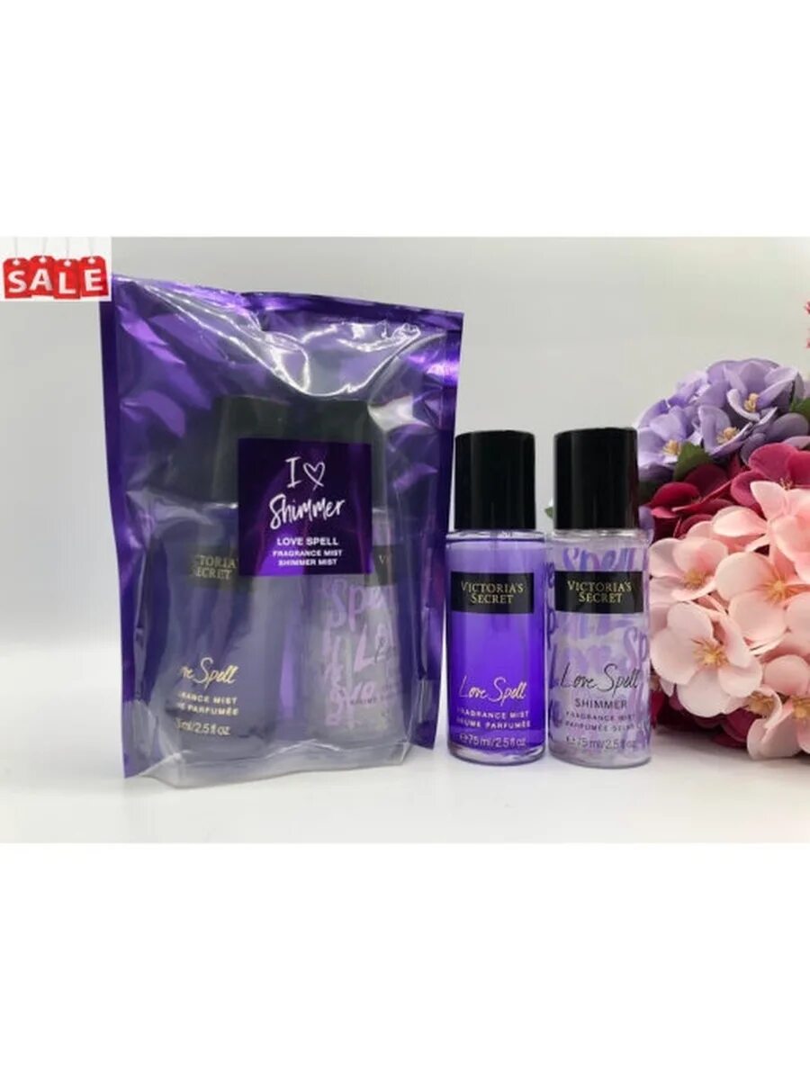 Подарочный набор victoria s secret love spell shimmer. Подарочный набор love spell victoria's secret 75 мл. Подарочный набор victoria's secret i love shimmer bombshell 2 по 75 ml. Victoria`s secret мист набор. Подарочный набор victoria secret temptation mini fragrance shimmer mist.