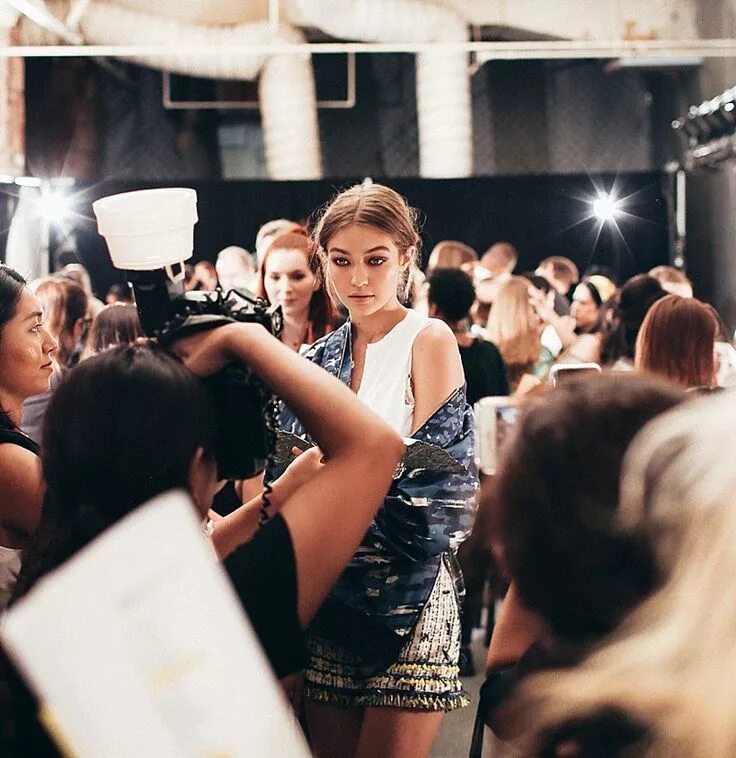 Backstage photos