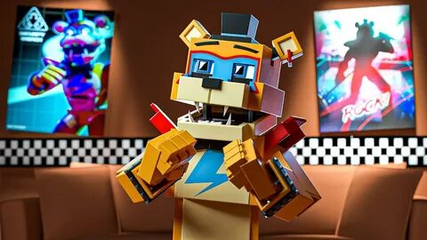 Minecraft fnaf security breach анимация на русском