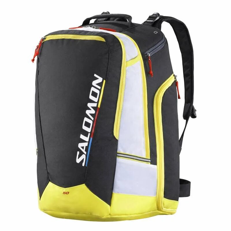 Рюкзак горнолыжный купить. Salomon Ski Backpack. Рюкзак для горнолыжных ботинок Salomon. Salomon 128518 рюкзак. Рюкзак для беговых лыж Salomon.