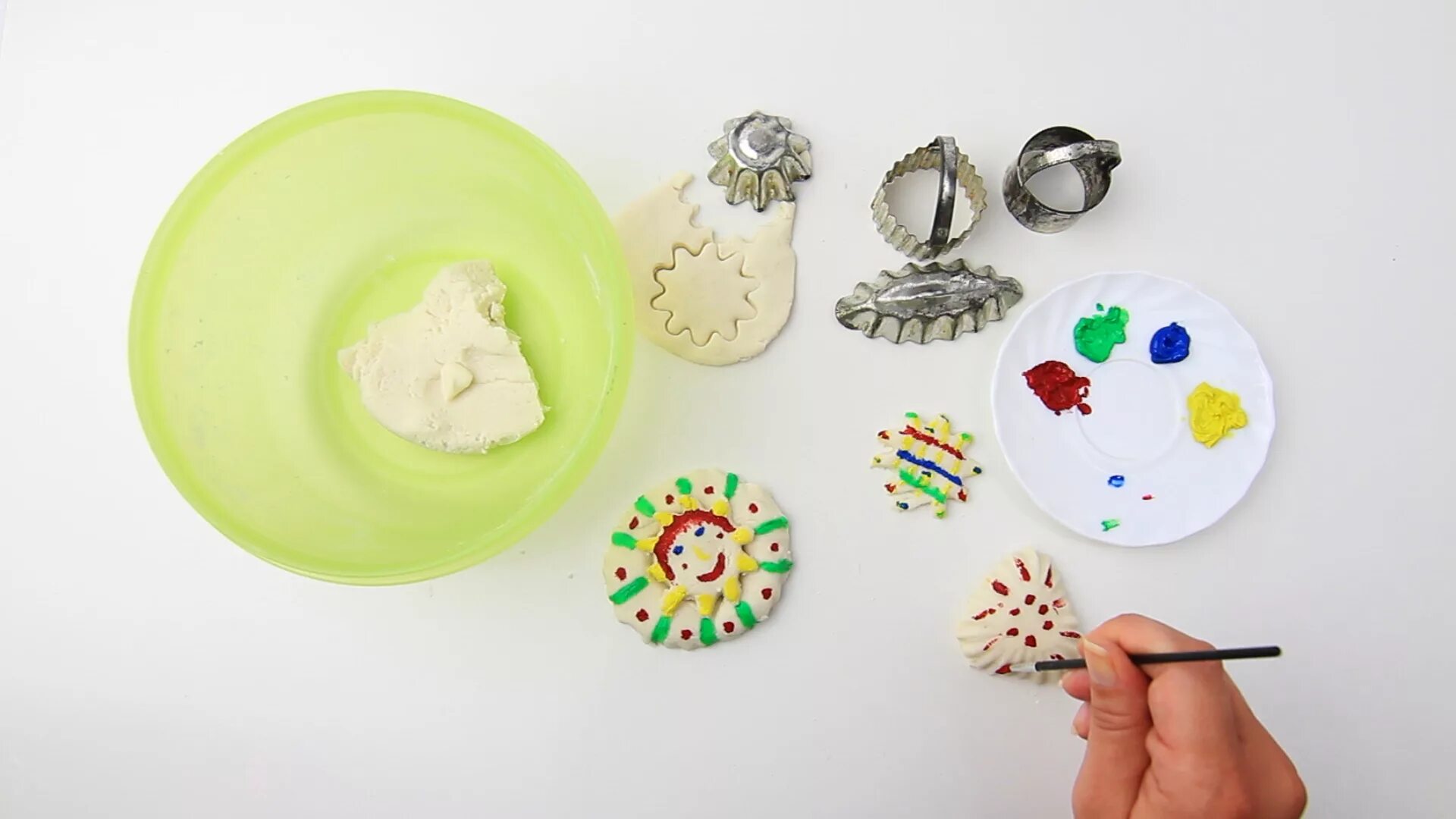 Make clay