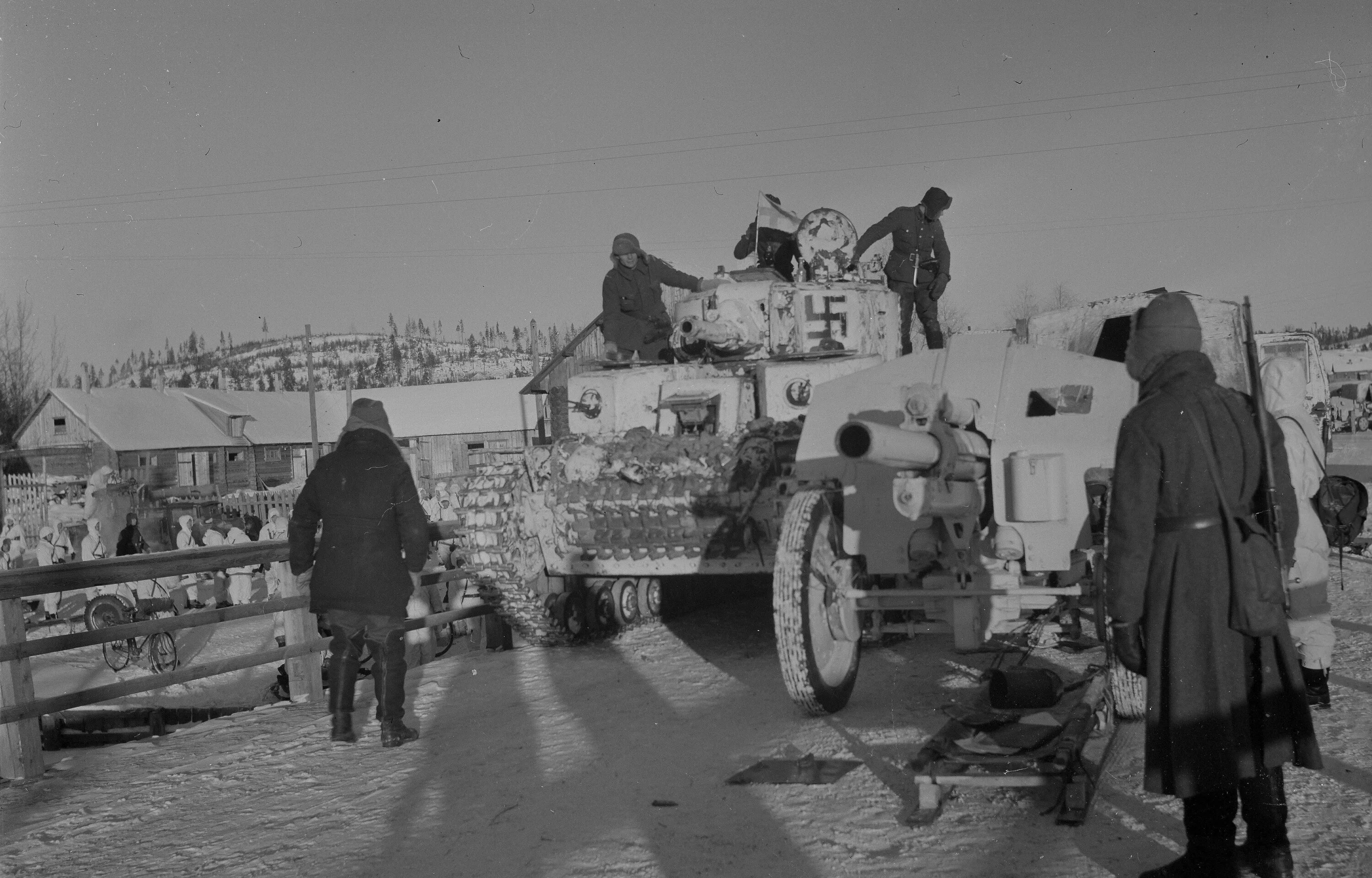 Финский захват. Повенец 1941. Sa-kuva Повенец. Финны 1941.