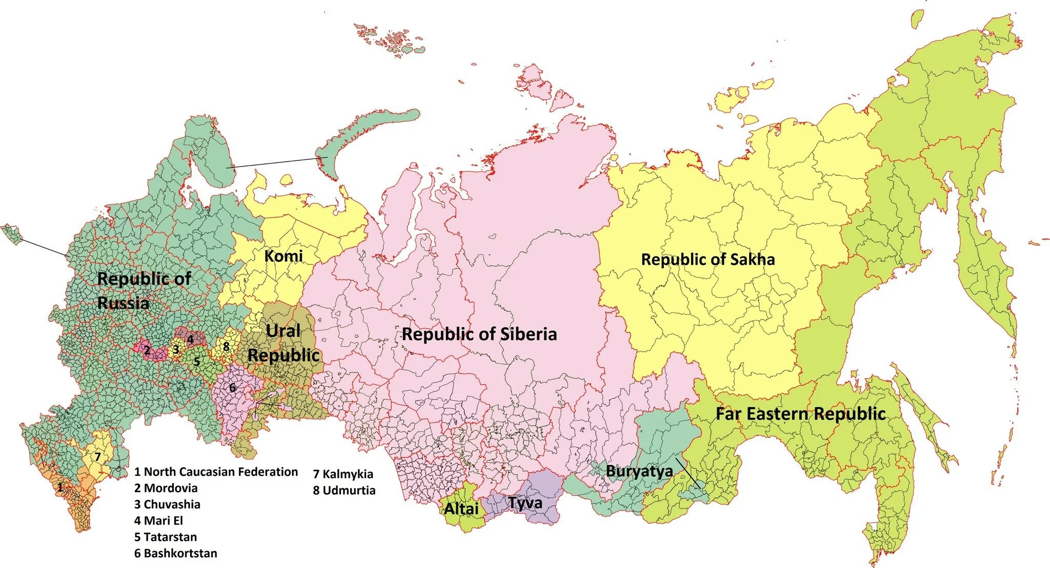 Карта россии и украины с границами 2024. Разделение России. Карта разделения России. План разделения России карта. План по разделению России.