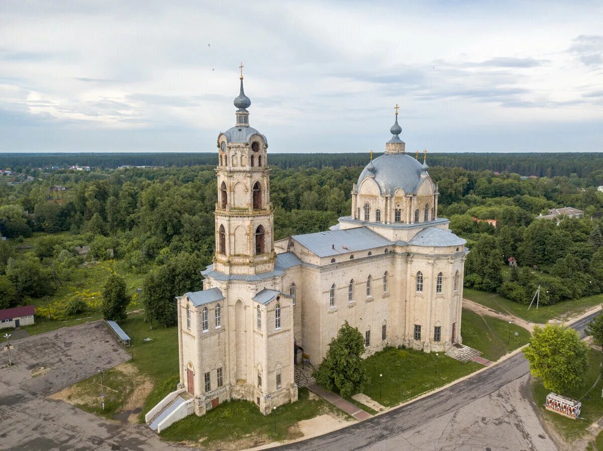 Рязанская область Касимовский район Гусь-Железный Церковь Троицы Живоначальной Ф