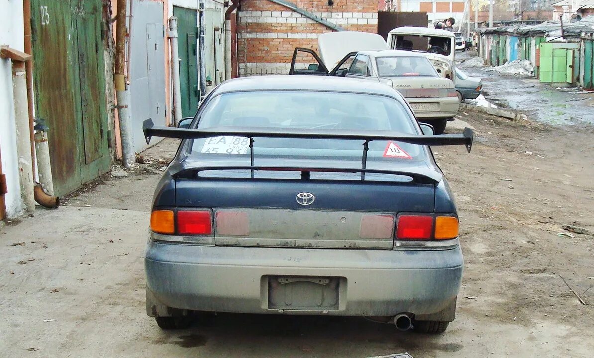 Тойота спринтер ае100 купить. Спринтер ае100. Спойлер на Toyota Sprinter ae100. Toyota Sprinter ае100. Toyota Sprinter ae100 спорт.