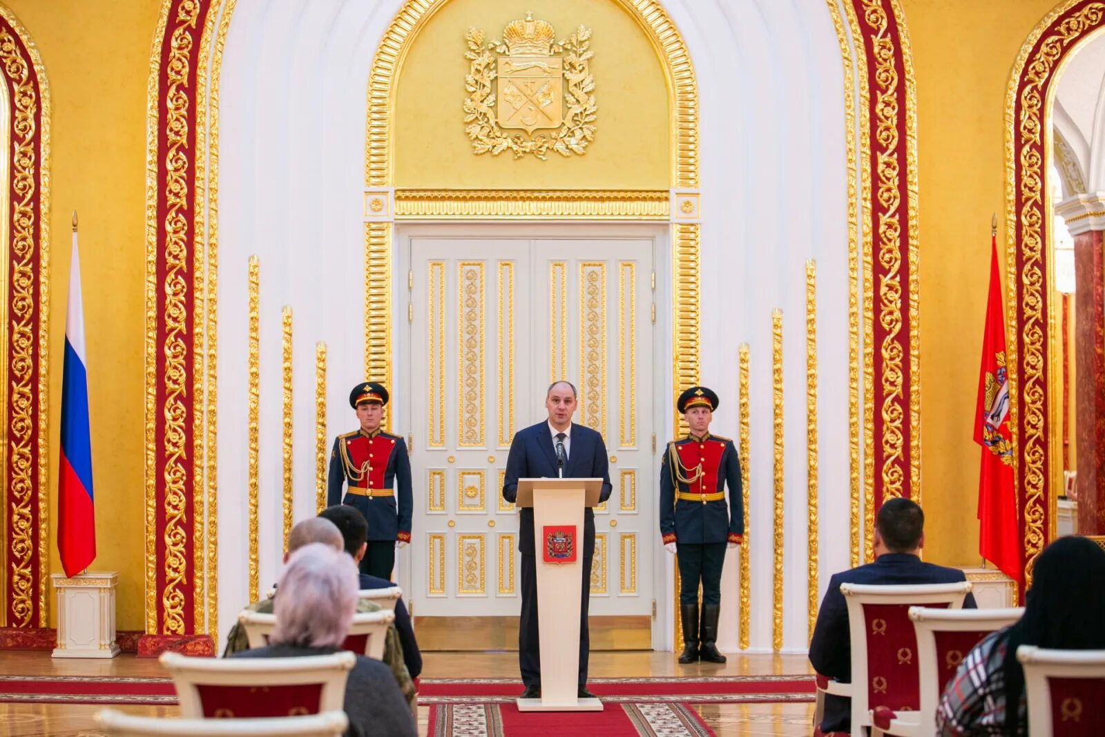 Вручение госнаград. Награждение в Оренбургской области.