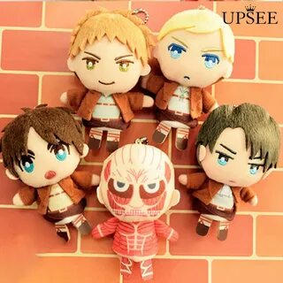 Attack On Titan Plushies Stuffed Toy AOT Gifts Chibigurumi Collectible.