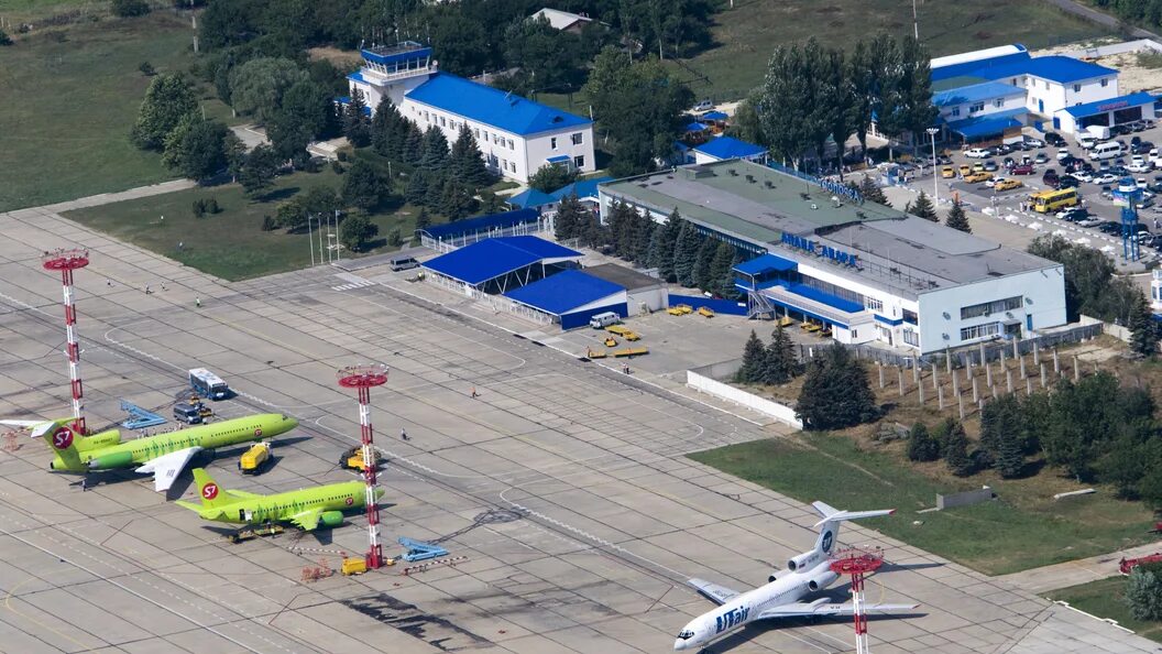 Аэропорт анапа фото Фото: Воздушный пункт пропуска Анапа, Витязево, пограничный переход, Краснодарск
