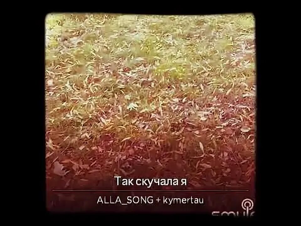 Так было так оно песня. Аура песня так скучала я.