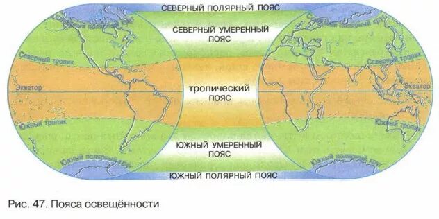 Полярный пояс на карте. Пояса освещенности и тепловые пояса земли. Рис 17 пояса освещенности. Пояса освещённости и тепловые пояса география 6 класс. Пояса освещенности на карте.