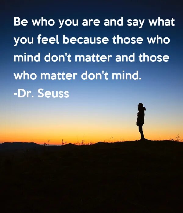 I don t mind because