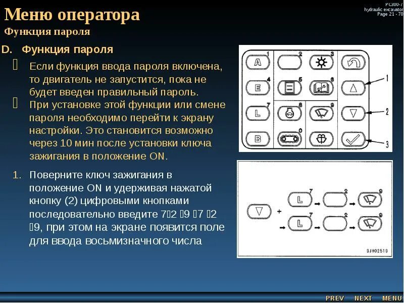 Как попасть в сервисное меню. Komatsu pc 300-7 диагностическое меню. камчатку pc 400 7мадель обозначения сервисного меню. комацу 300 значение кнопок компьютера.