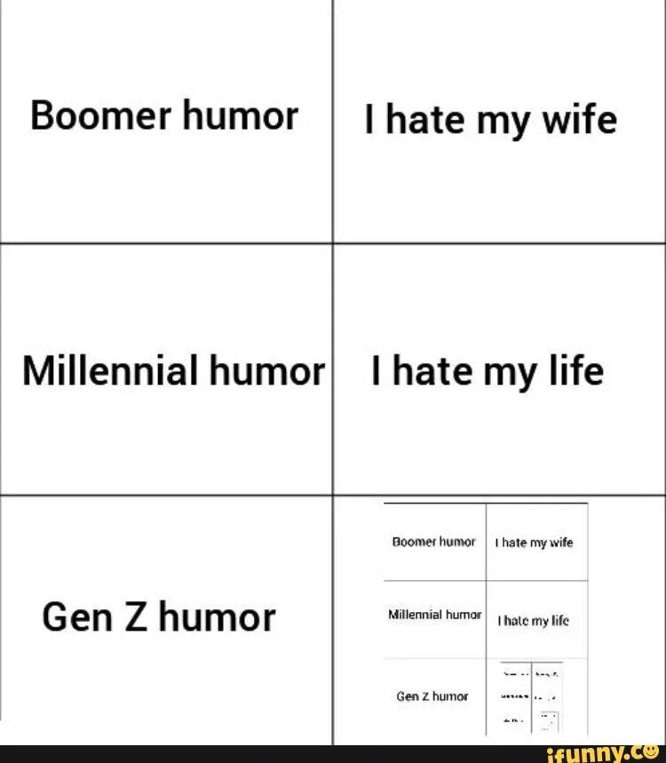 My life my wife. Boomer humor. Юмор миллениалов. Boomer Boomer Millennial. Boomer humour i hate my wife.