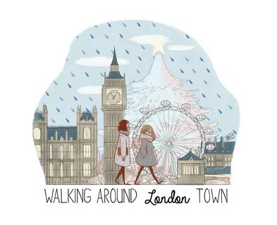 I walked around the city