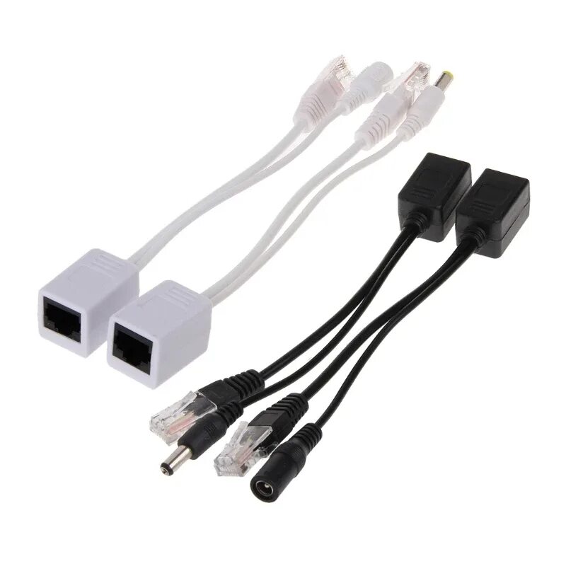 Passive poe. RJ 45 питание POE. Комплект POE инжектор сплиттер. Passive POE адаптер. POE-002 пассивный комплект.