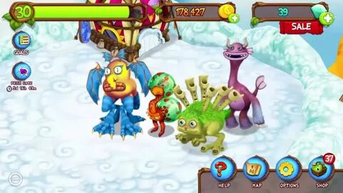 My sing monsters dawn of fire