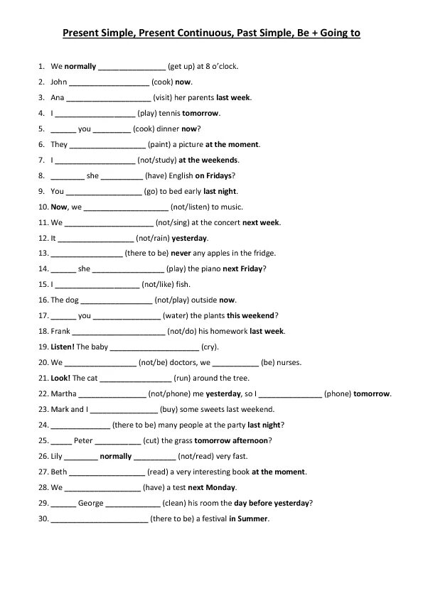 Present simple present continuous past simple exercise. Present simple past simple Future simple Worksheets. Present past Future simple present Continuous Worksheets. Present simple present Continuous past simple pdf. Mixed verb Tenses.