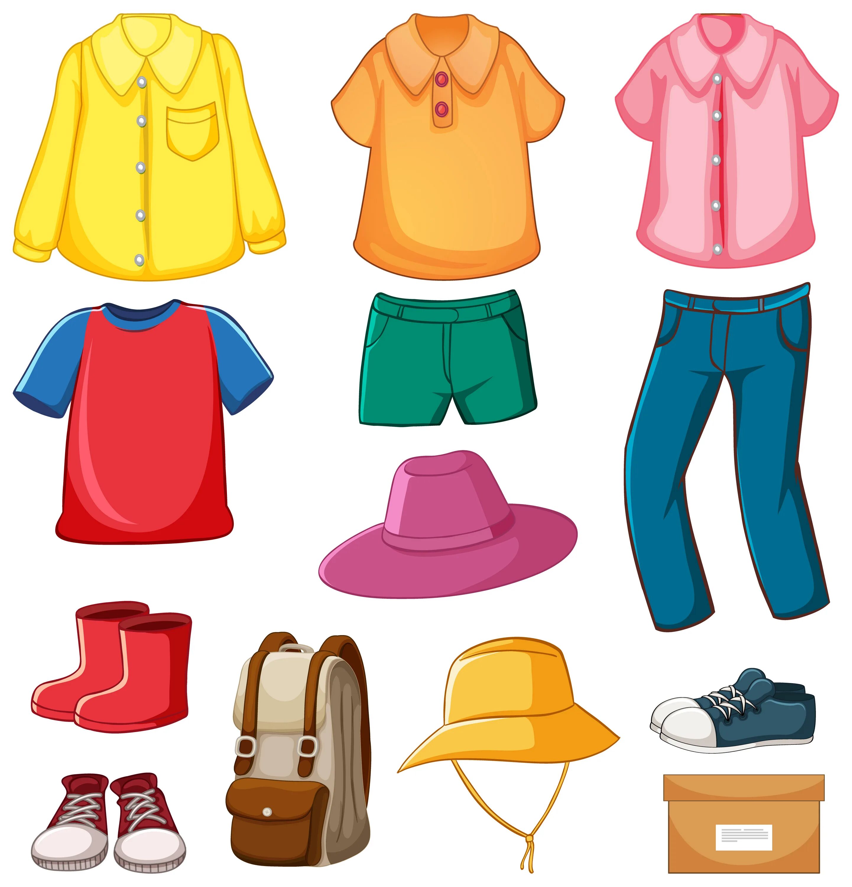 Set of clothes is