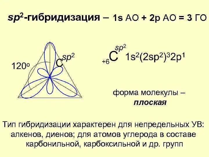 Можно гибридизация. Sp2 и sp3 гибридизация углерода. Sp2 гибридизация алкенов. Sp2 гибридизация форма молекулы. Тип гибридизации sp2.