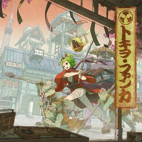 Tokio funka. Gumi tokio funka. tokio funka art.