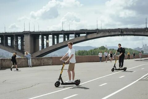 Как кататься на электросамокате whoosh