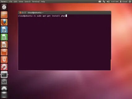 Install php ubuntu