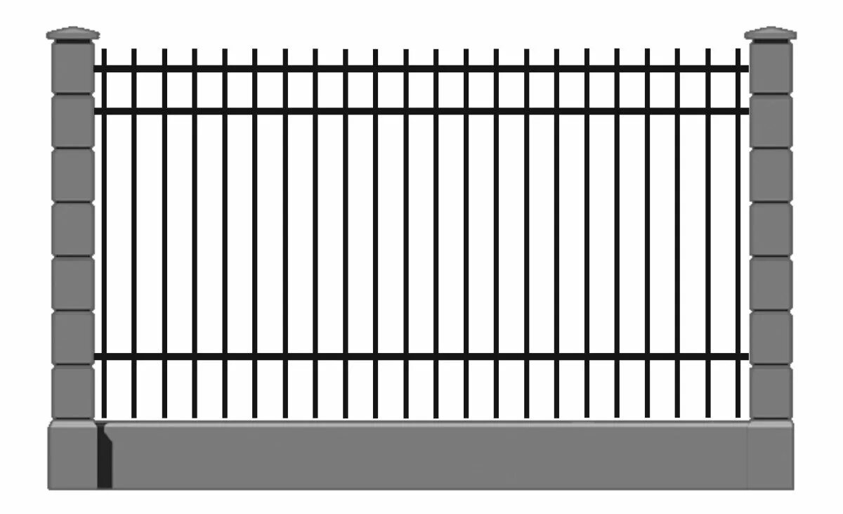 36 1 95. Секции ограждения металлические (3м.34шт.). Забор секционный 20*20. Секция ограждения ов-Ри-006. Забор из профильной трубы 80х40.