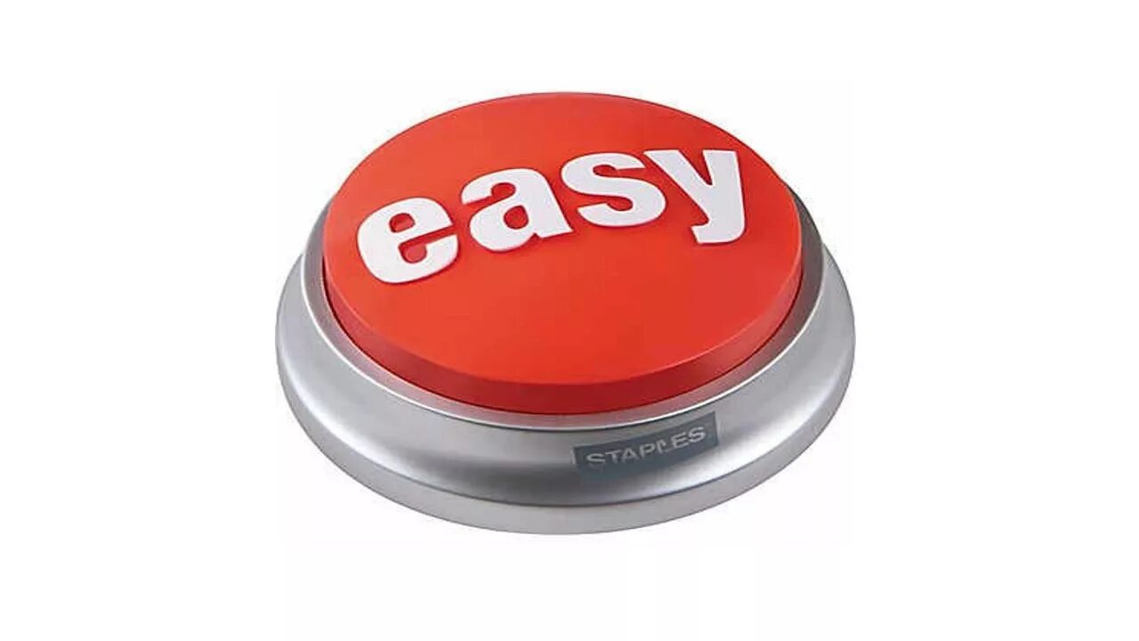 Кнопка easy. Кнопка that was easy. Staples easy button. Кнопка easy 3008. Почему острая кнопка легче