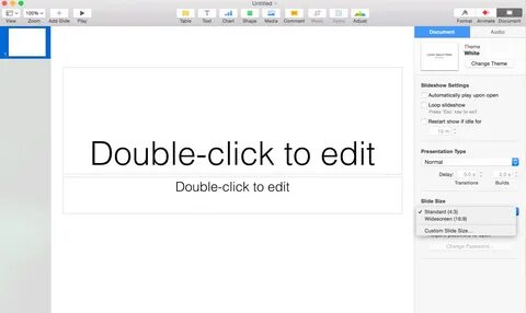 Double click