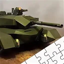Собирать танки пазл