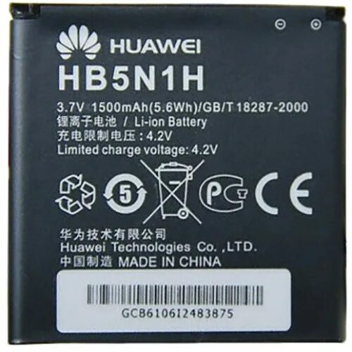 Аккумулятор для Huawei hb5n1h. 18287-2000 Аккумулятор Huawei. Huawei hb506390efw. Аккумуляторная батарея для модели Huawei hb5n1h Ascend g300 u8815.