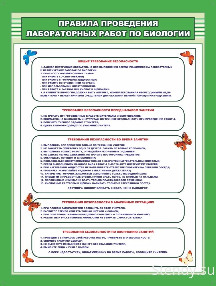 Правила безопасности при проведении лабораторных работ по биологии. Правила проведения лабораторных работ по биологии. Правила безопасности в кабинете биологии. Технике безопасности в кабинете биологии.