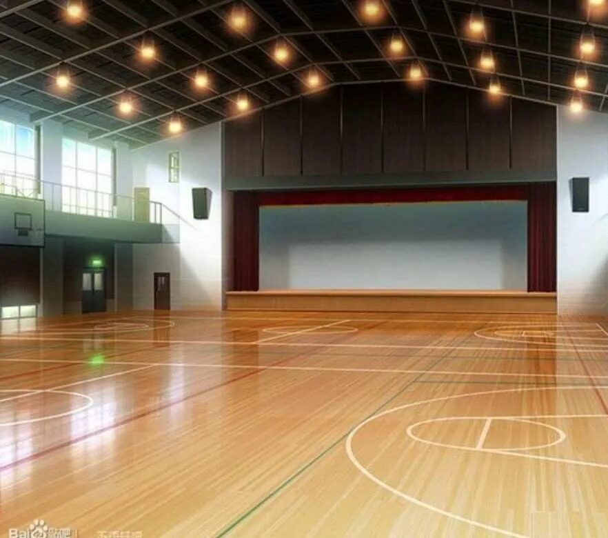 Спортзал карасуно. Спортивный зал фон. Фон спортзала гача. Баскетбольная площадка баскетбол куроко. Баскетбольный зал баскетбол куроко.
