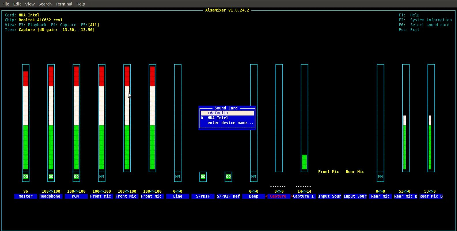 Linux sound. Alsamixer linux usb карта. alsamixer настройка звука. pcm capture alsamixer. переключить звуковые карты alsamixer.