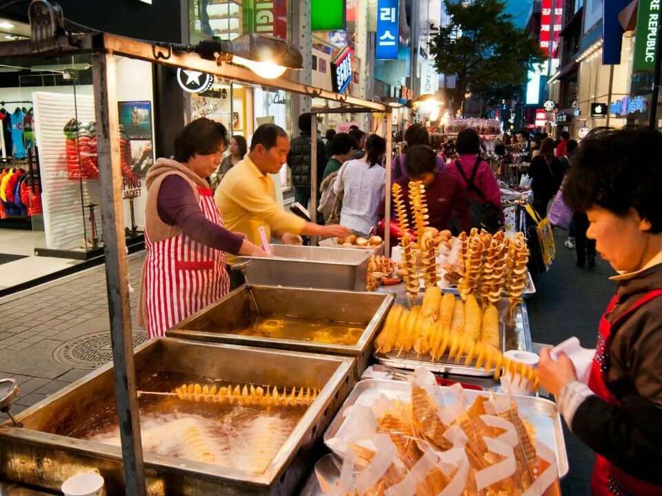 Korean street food