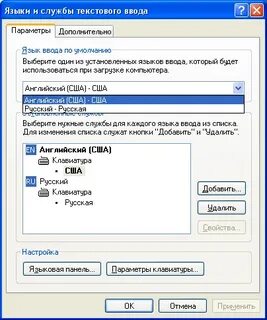 Метод ввода языка