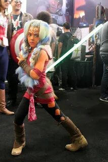 Octokuro ahsoka tano star wars cosplay threesome