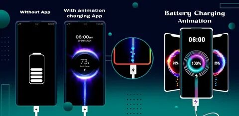 Battery charger animation art