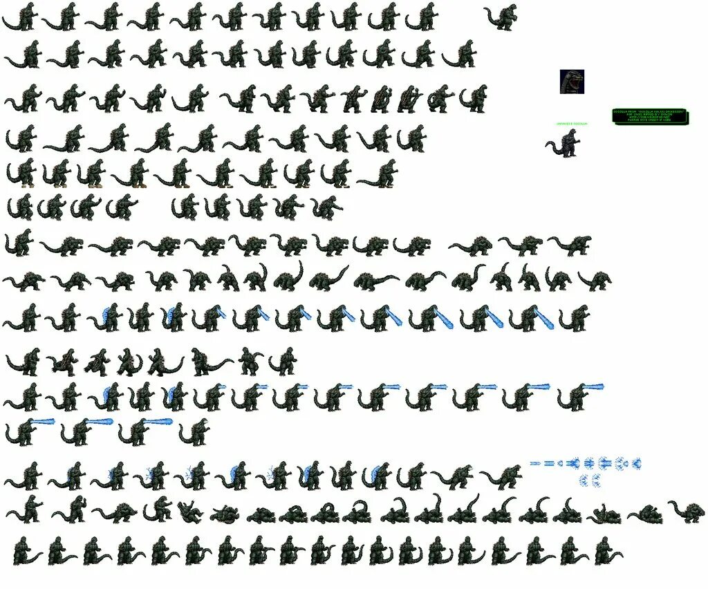 Draw cartoons sprites