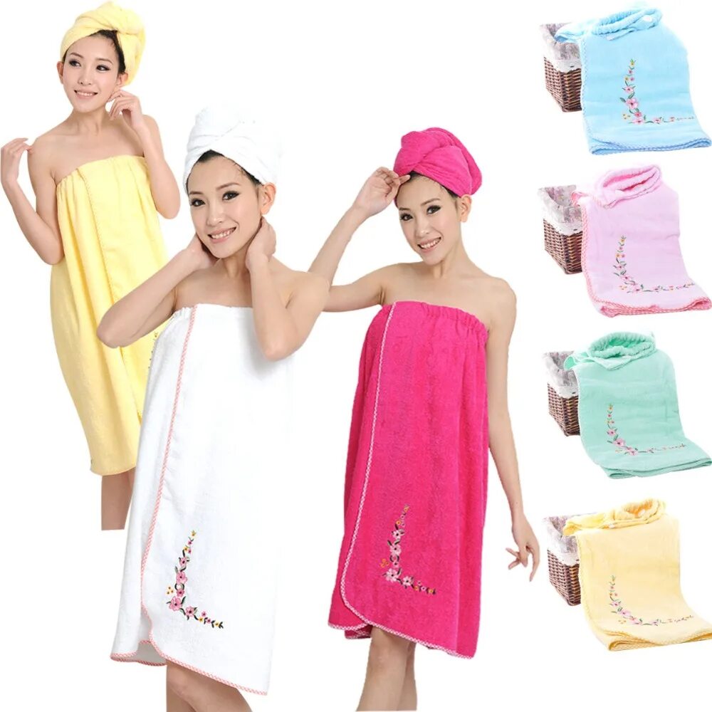 Банное полотенце. Полотенце для сауны женское. Банный комплект для женщин. Полотенце халат. Полотенце для бани купить