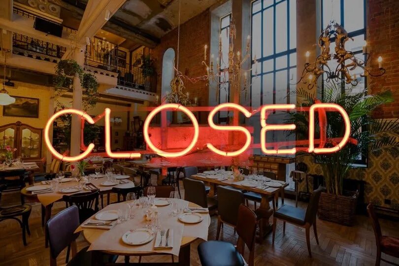 Main close. Ресторан закрыт. Закрытие ресторана. Ресторан closed. Закрытый ресторан.