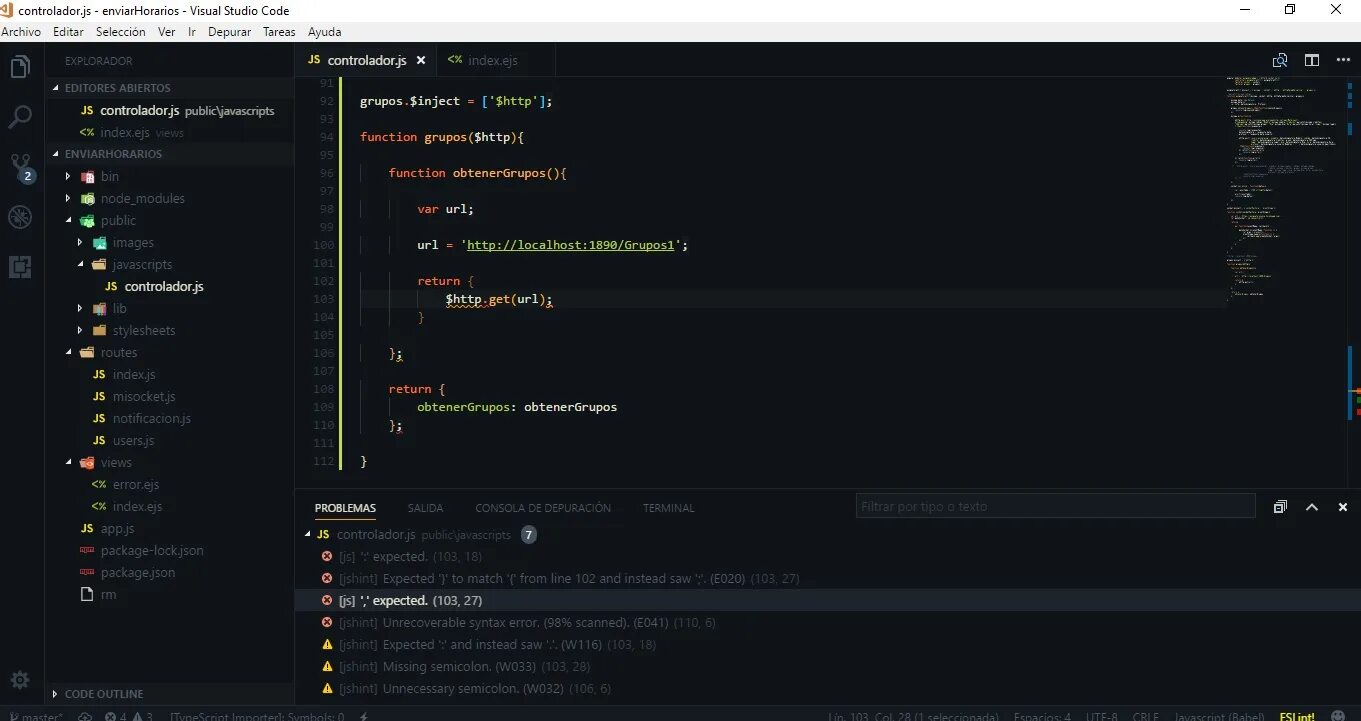 Var url. Js vs код. Синтаксическая ошибка в Visual Studio. Angular vs js code. Vs code JAVASCRIPT.