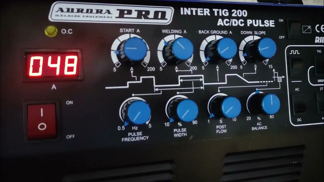 аргонодуговой аппарат inter tig 200 ac/dc aurora.