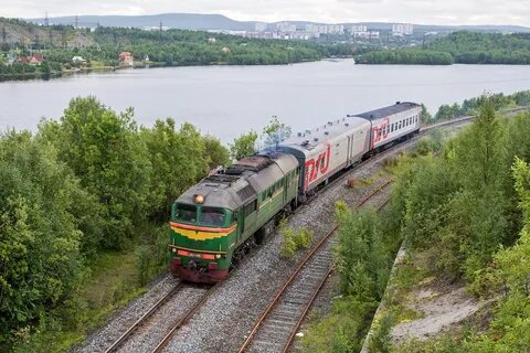 Фото поезда мурманск