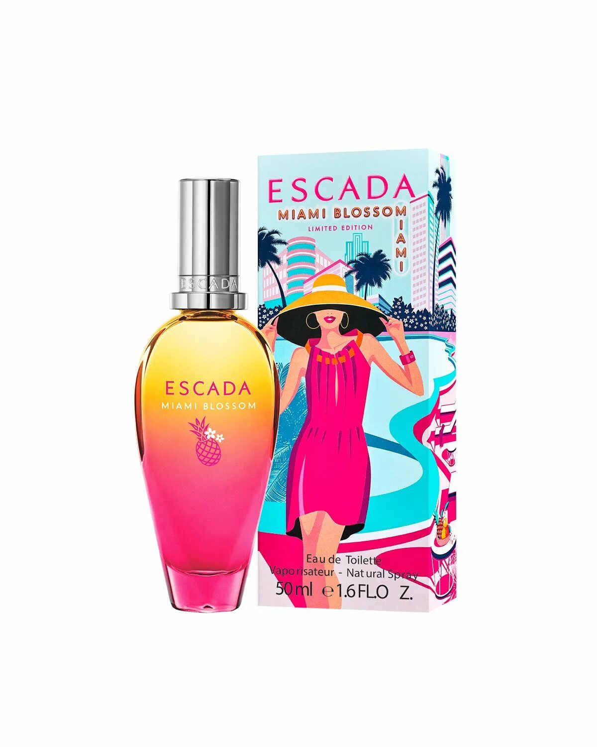 Escada limited edition. Эскада блоссом. escada miami blossom. escada miami blossom 100 ml. escada miami blossom 15 ml.