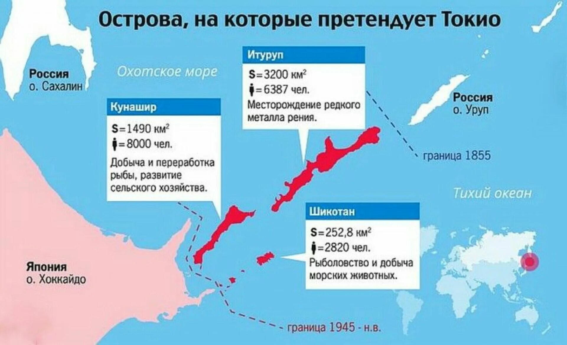 Южные Курильские острова карта спорной территории. Курильские острова спорные территории между Россией и Японией. Острова Кунашир Шикотан Итуруп и Хабомаи на карте. Кунашир, Шикотан, Итуруп и Хабомаи.