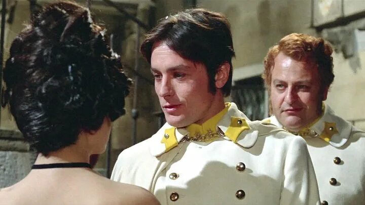 Находится в бреду. Alain delon 1968. три шага в бреду.
