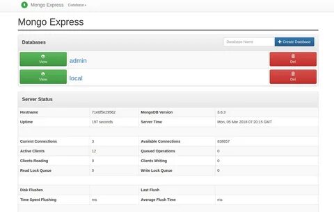 Docker mongodb
